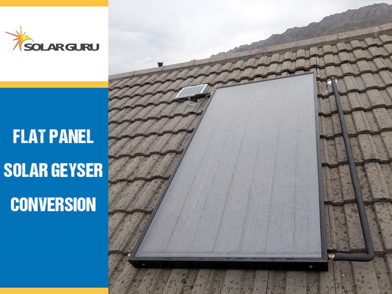 Flat Panel Solar Geyser Conversions Promotion