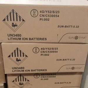 Sunsynk 5.32kWh 51.2 Vdc 104Ah Battery - Image 4